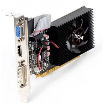  Видеокарта Ninja (Sinotex) R5 220 (80SP) (AFR522013F) 1GB DDR3 64-bit DVI HDMI CRT 
