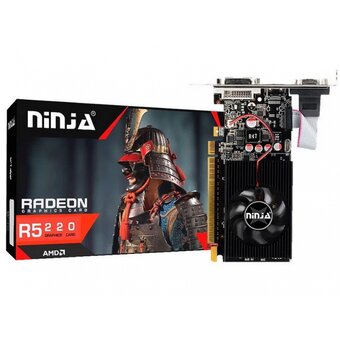  Видеокарта Ninja (Sinotex) R5 220 (80SP) (AFR522013F) 1GB DDR3 64-bit DVI HDMI CRT 