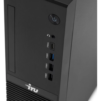 ПК IRU 310SC (1969054) SFF i3 12100 (3.3) 8Gb SSD256Gb UHDG 730 Windows 11 Professional GbitEth 200W черный 