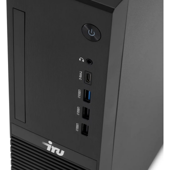  ПК IRU 310SC (1969056) SFF i3 12100 (3.3) 16Gb SSD256Gb UHDG 730 Windows 11 Professional GbitEth 200W черный 