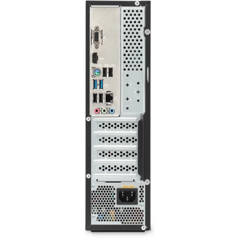  ПК IRU 310SC (1969038) SFF PG G6405 (4.1) 8Gb SSD256Gb UHDG 610 Windows 11 Professional GbitEth 200W черный 