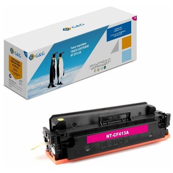 Картридж лазерный G&G GG-CF413A пурпурный 2300стр для HP LJ M452DW/DN/NW M477FDW/M477FDN/M477FNW 