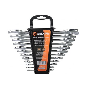  Набор ключей рожковых Вихрь 73/6/5/14 12 шт. 