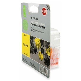  Картридж струйный Cactus CS-CLI426Y желтый для Canon MG5140/5240/6140/8140/MX884 (8,2ml) 
