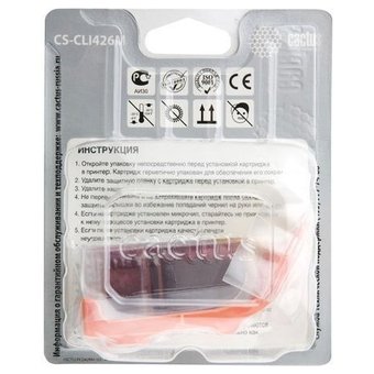  Картридж струйный Cactus CS-CLI426M пурпурный для Canon MG5140 5240 6140 8140 MX884 (8,2ml) 