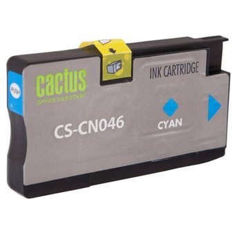  Картридж струйный Cactus CS-CN046 голубой для №950 HP OfficeJet Pro 8100/8600 (26ml) 