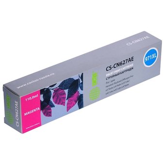  Картридж струйный Cactus CS-CN627AE 971XL пурпурный для HP Officejet Pro X476dw/X576dw/X451dw (113ml) 