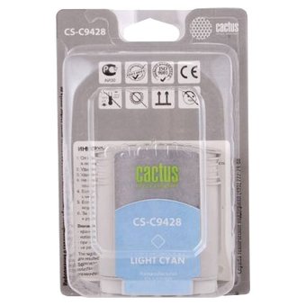  Картридж струйный Cactus CS-C9428 светло-голубой для №85 HP DJ 30/130 (72ml) 