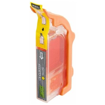  Картридж струйный Cactus CS-CLI521Y желтый для Canon Pixma MP540/ MP550/ MP620/ MP630; MX860,(8,2ml) 