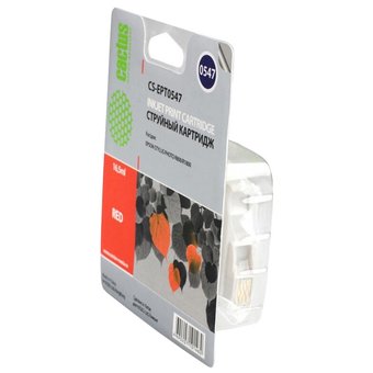  Картридж струйный Cactus CS-EPT0547 красный для Epson Stylus Photo R800/ R1800 (16,2ml) 