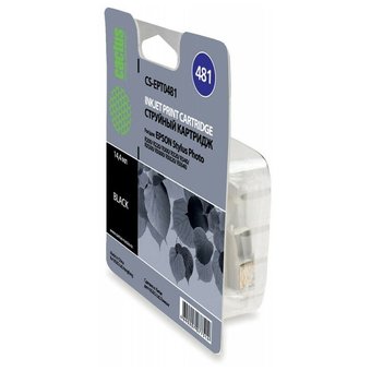  Картридж струйный Cactus CS-EPT0481 черный для Epson Photo R200 R220 R300 R320 (14,4ml) 