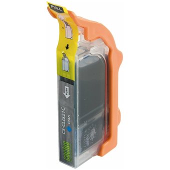  Картридж струйный Cactus CS-CLI521С голубой для Canon MP540/MP550/MP620/MP630 (8,2ml) 