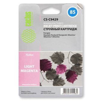  Картридж струйный Cactus CS-C9429 светло-пурпурный для №85 HP DJ 30/130 (72ml) 