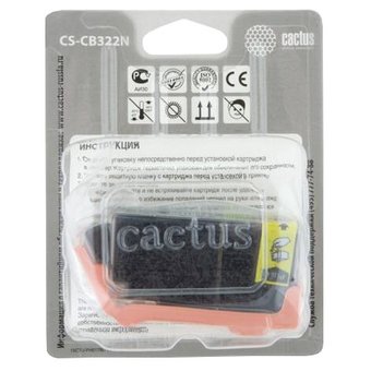  Картридж струйный Cactus CS-CB322N фото черный для №178XL HP PhotoSmart B8553/C5383/C6383/D5463 (12m 