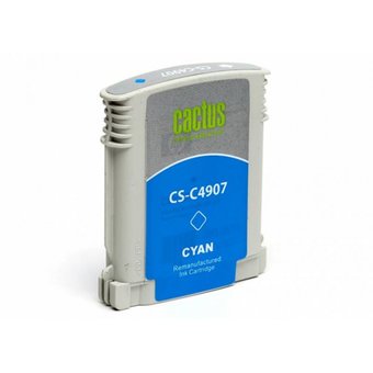  Картридж струйный Cactus CS-C4907 голубой для №940 HP OfficeJet PRO 8000/8500 (30ml) 