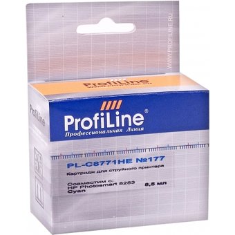  Картридж Profiline PL-C8771HE №177 для принтеров HP 8253 Cyan водн ProfiLine 