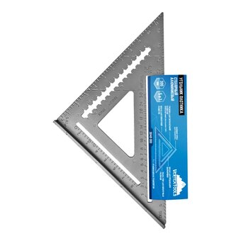  Столярный угольник плотника VertexTools 3040-300 алюминиевый 300мм 