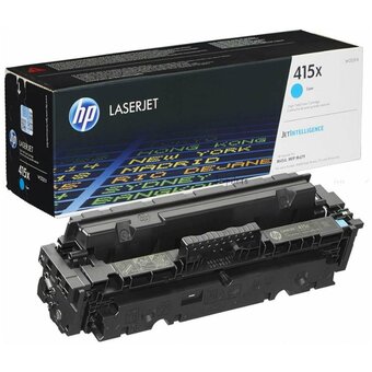  Картридж HP 415X W2031XH для LJ Pro M454/MFP M479/M480f голубой 6000 стр 