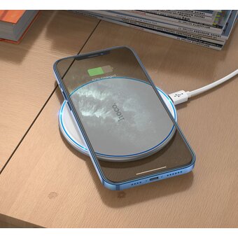  Беспроводное ЗУ HOCO CW6 Pro Easy 15W (белый) 