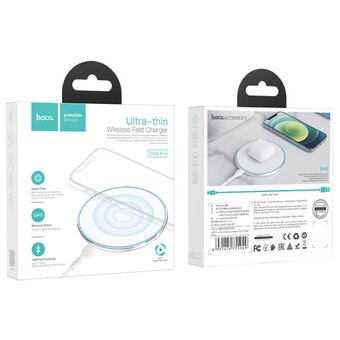  Беспроводное ЗУ HOCO CW6 Pro Easy 15W (белый) 