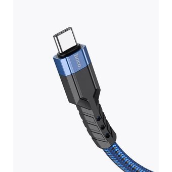  Дата-кабель HOCO U110 Type-C charging data cable, 1,2 м (синий) 