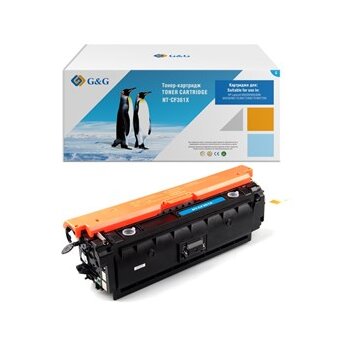  Картридж лазерный G&G GG-CF361X голубой 9500стр для HP CLJ M552dn/M553N/M553DN/M553X/M577C/M577Z/M577F/M577DN 