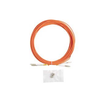  Патч-корд HYPERLINE FC-D2-50-LC/PR-LC/PR-H-10M-LSZH-OR волоконно-оптический 10 м 