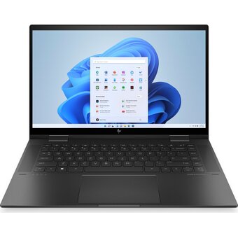  Ноутбук HP Envy x360 15-fh0011ci (9E691EA) Ryzen 7 7730U 16Gb SSD512Gb AMD Radeon 15.6" IPS Touch FHD (1920x1080) Windows 11 Home black 