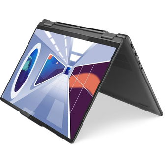  Ноутбук Lenovo Yoga 7 (82YM0027RK) 14" WUXGA OLED 400N/Touch/Pen/R5-7535U/8Gb/512Gb SSD/UMA/W11/Storm Grey 