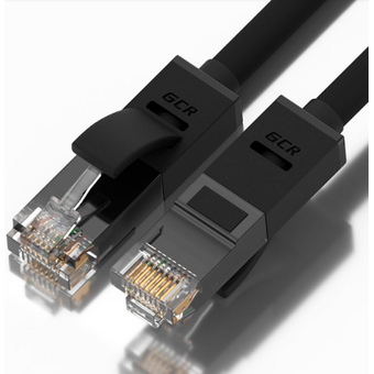  Патч-корд Greenconnect GCR-LNC06-1.5m прямой 1.5m, UTP кат.5e, черный 