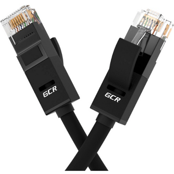  Патч-корд Greenconnect GCR-LNC06-1.0m прямой 1.0m, UTP кат.5e, черный 