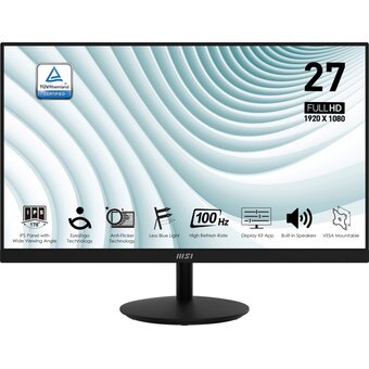  Монитор MSI LCD Pro MP271A (9S6-3PA2CT-085) Black 