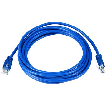  Патч-корд Bion BPC-U5E101-1M-BL синий 