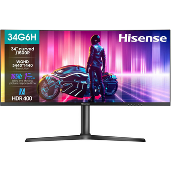  Монитор HISENSE 34G6H 34" VA WQ черный 