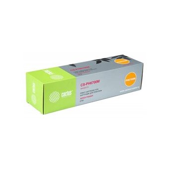  Картридж лазерный Cactus CS-PH6700M 106R01524 пурпурный 12000стр для Xerox Phaser 6700 