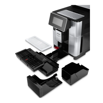  Кофемашина Delonghi ECAM610.75.MB черный/серебристый 