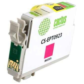  Картридж струйный Cactus CS-EPT0923 пурпурный для Epson Stylus C91/ CX4300/ T26/ T27/ TX106 (6,6ml) 