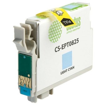  Картридж струйный Cactus CS-EPT0825 светло-голубой для Epson Stylus Photo R270/290/RX590 (11,4ml) 