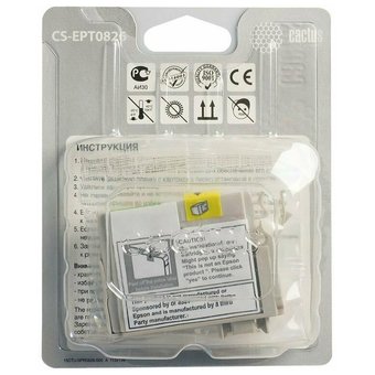  Картридж струйный Cactus CS-EPT0826 светло-пурпурный для Epson Stylus Photo R270/290 (11,4ml) 