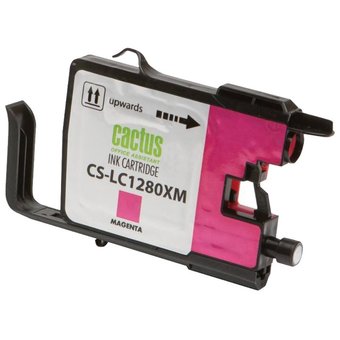  Картридж струйный Cactus CS-LC1280XM пурпурный для Brother MFC-J6510/6910DW (16,6ml) 