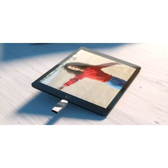 USB-флешка Sandisk 256Gb iXpand Flip SDIX90N-256G-GN6NE USB3.1 зеленый/серебристый 