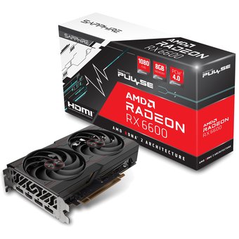 Видеокарта SAPPHIRE PULSE AMD Radeon RX 6600 Gaming 8GB GDDR6 HDMI / TRIPLE DP (11310-01-20G) 
