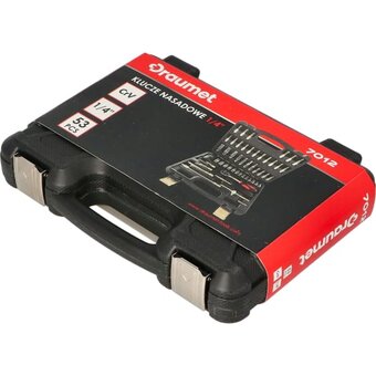  Головки торцевые Draumet 7012 1/4" 53шт 