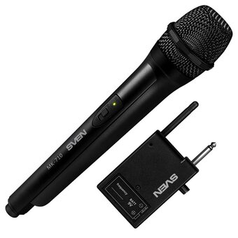 Микрофон беспроводной Sven MK-710 SV-020514 черный 