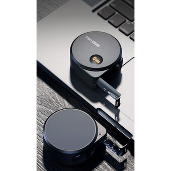  Рулетка Deli Home Series Black HT8519 5мх19мм 