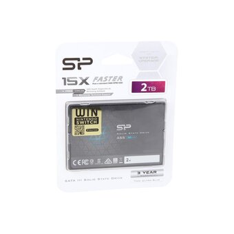 SSD Silicon Power A55 SP002TBSS3A55S25, 2TB 2.5", SATA III R/W - 500/450 MB/s TLC 