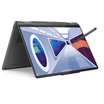  Ноутбук Lenovo Yoga 7 (82YM002ARK) 14" WUXGA OLED 400N/Touch/R5-7535U/16Gb/512Gb SSD/UMA/W11/Storm Grey 