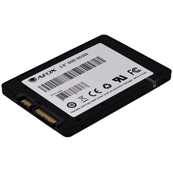  SSD AFOX SD250 (SD250-128GN) 2.5" 128GB SATA 6Gb/s, 430/380, 3D NAND, RTL 