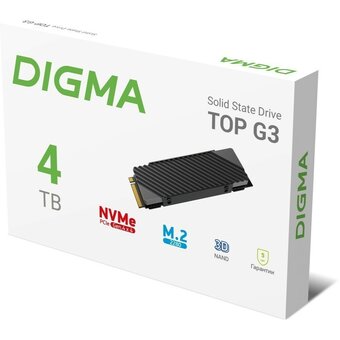  SSD Digma Top G3 DGST4004TG33T PCIe 4.0 x4 4TB M.2 2280 
