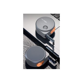  Рулетка Deli Home Series Gray HT8519C 5мх19мм 